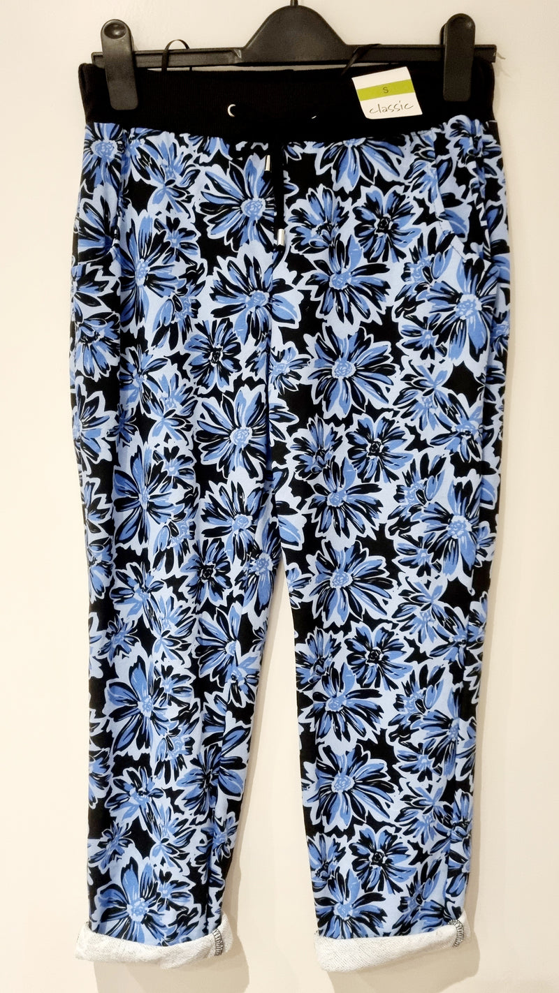 SALOOS WOMENS JOGGERS IN BLUE
